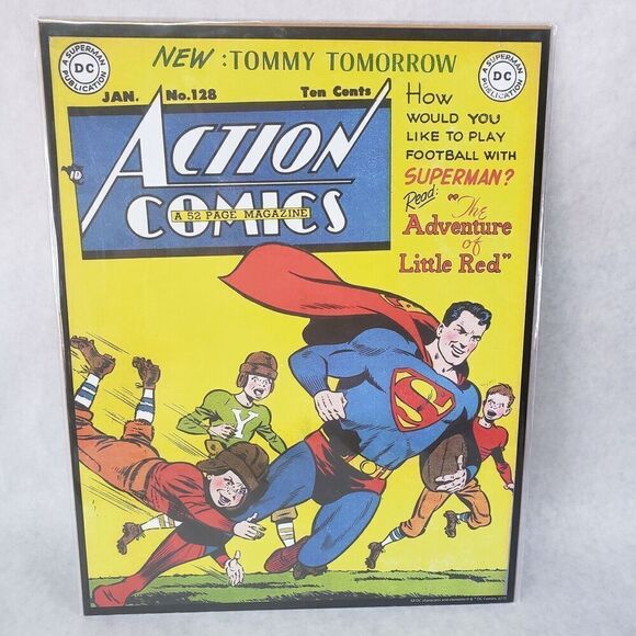 Action Comics #128 1949 Superman Vintage DC Comics Series 11"X14" Poster - Picture 1 of 2